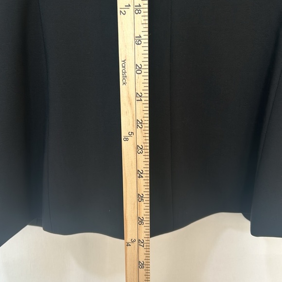 HUGO BOSS WOOL BLAZER WOMEN SIZE UNKNOW BLACK CURVED LAPELS - Picture 11 of 14